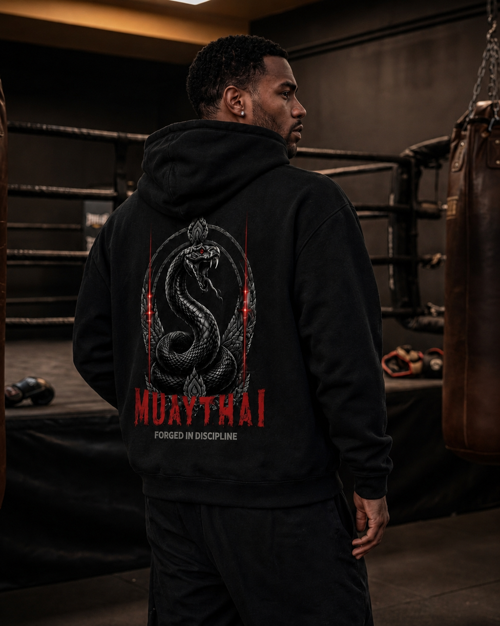 DEVZA Serpent Discipline Oversized Hoodie