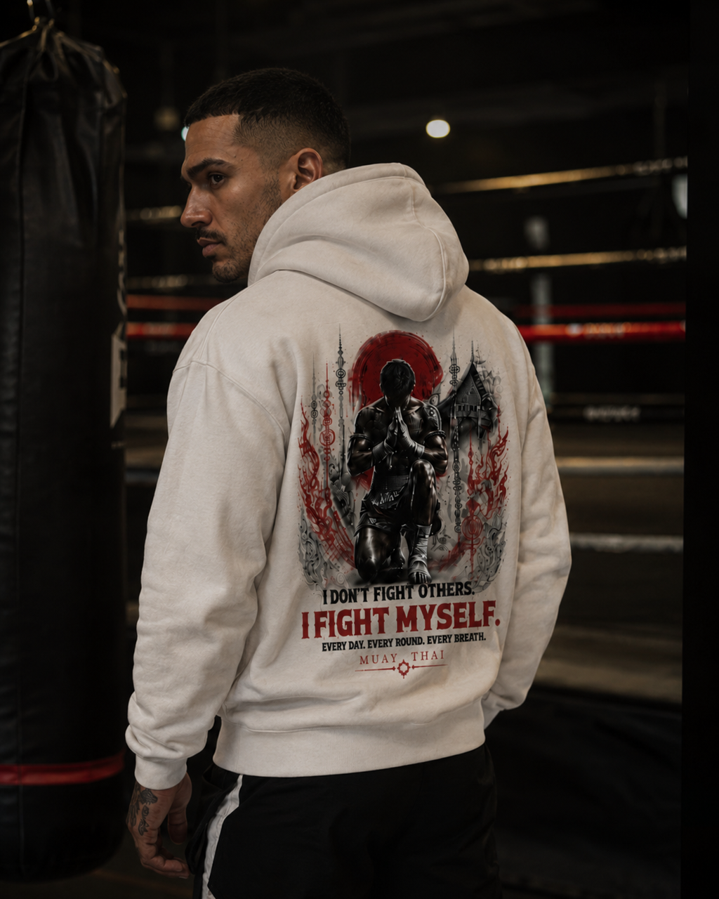 DEVZA Fight Myself Oversized Hoodie