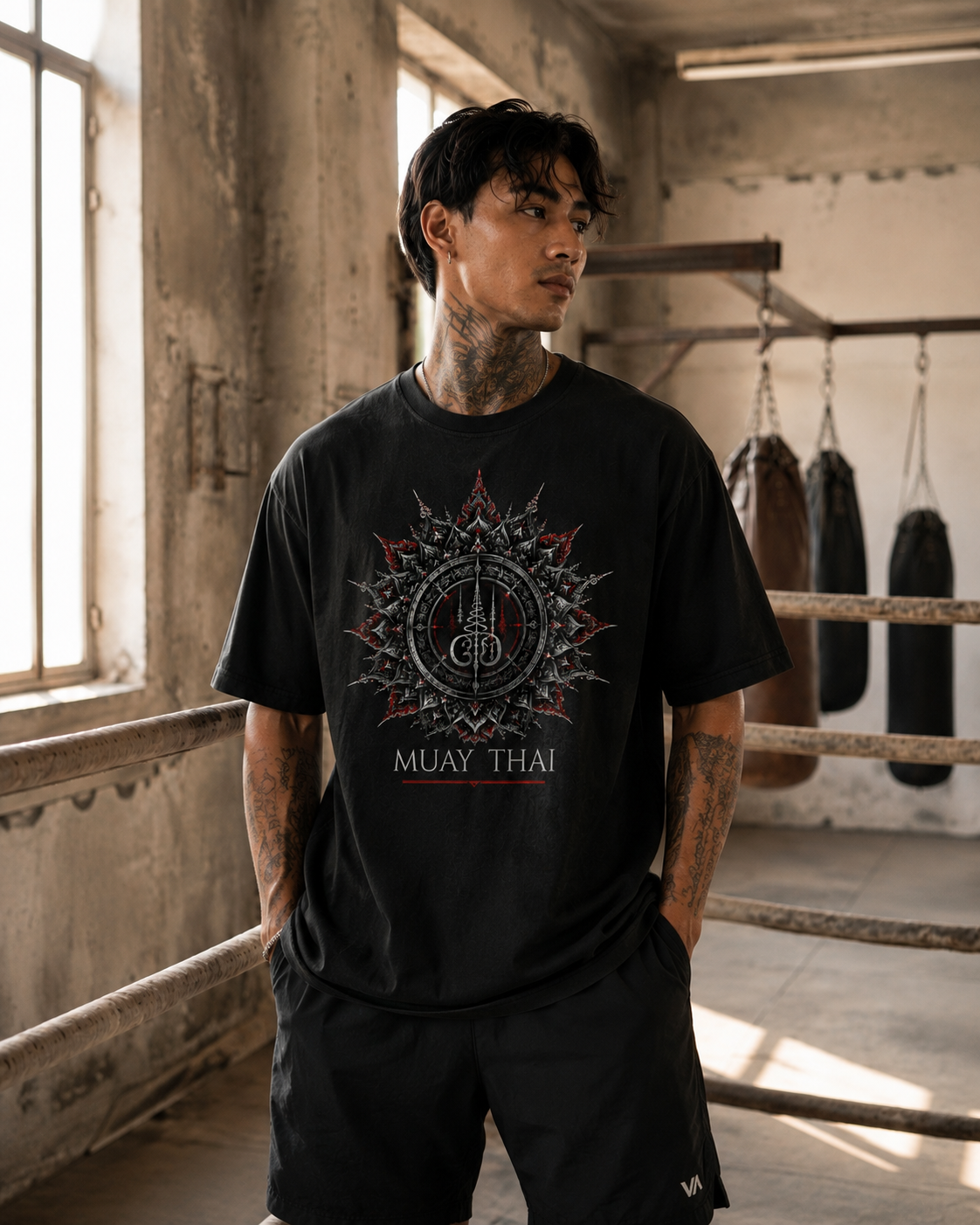 DEVZA Sacred Emblem Oversized T-Shirt