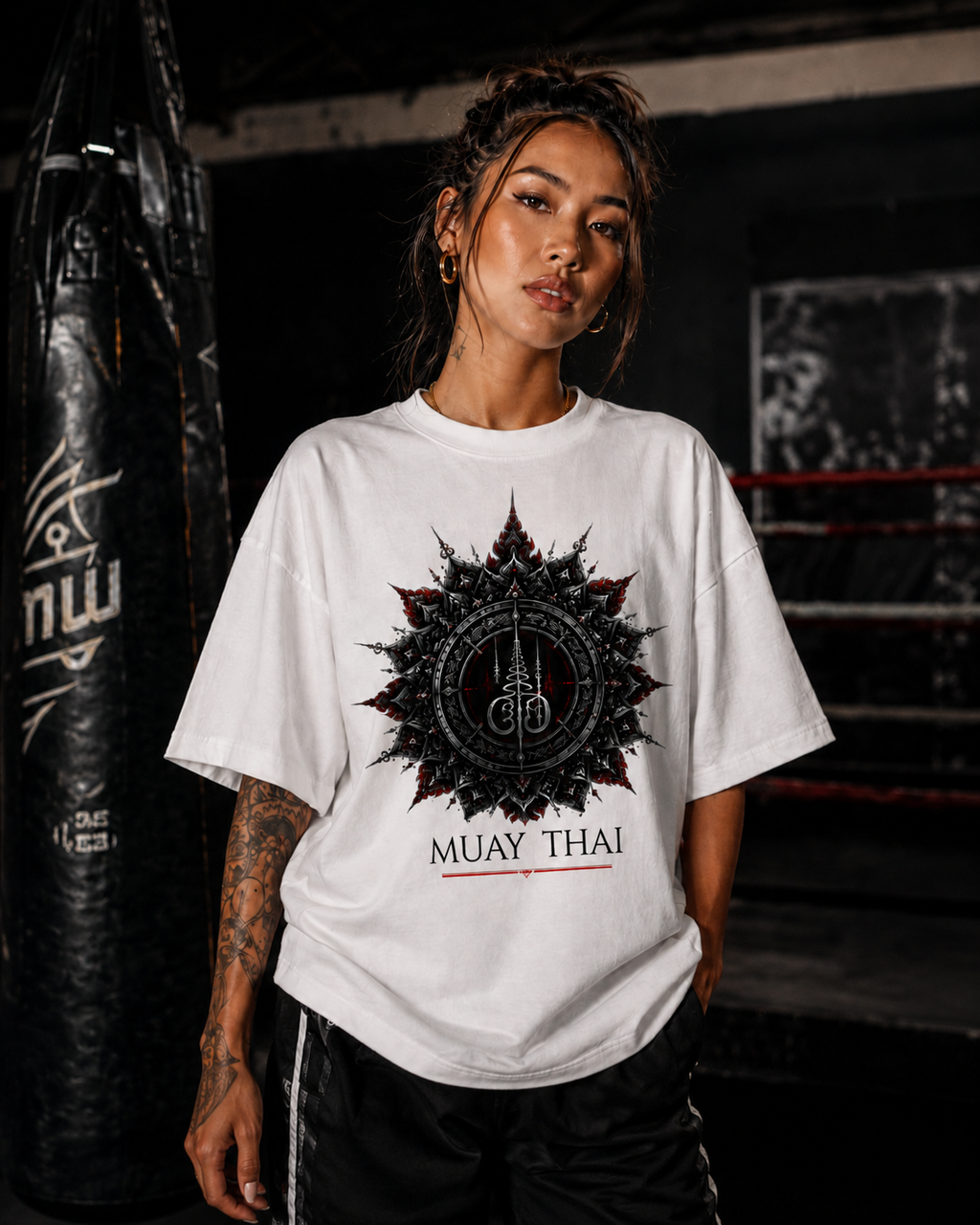 DEVZA Sacred Emblem Oversized T-Shirt