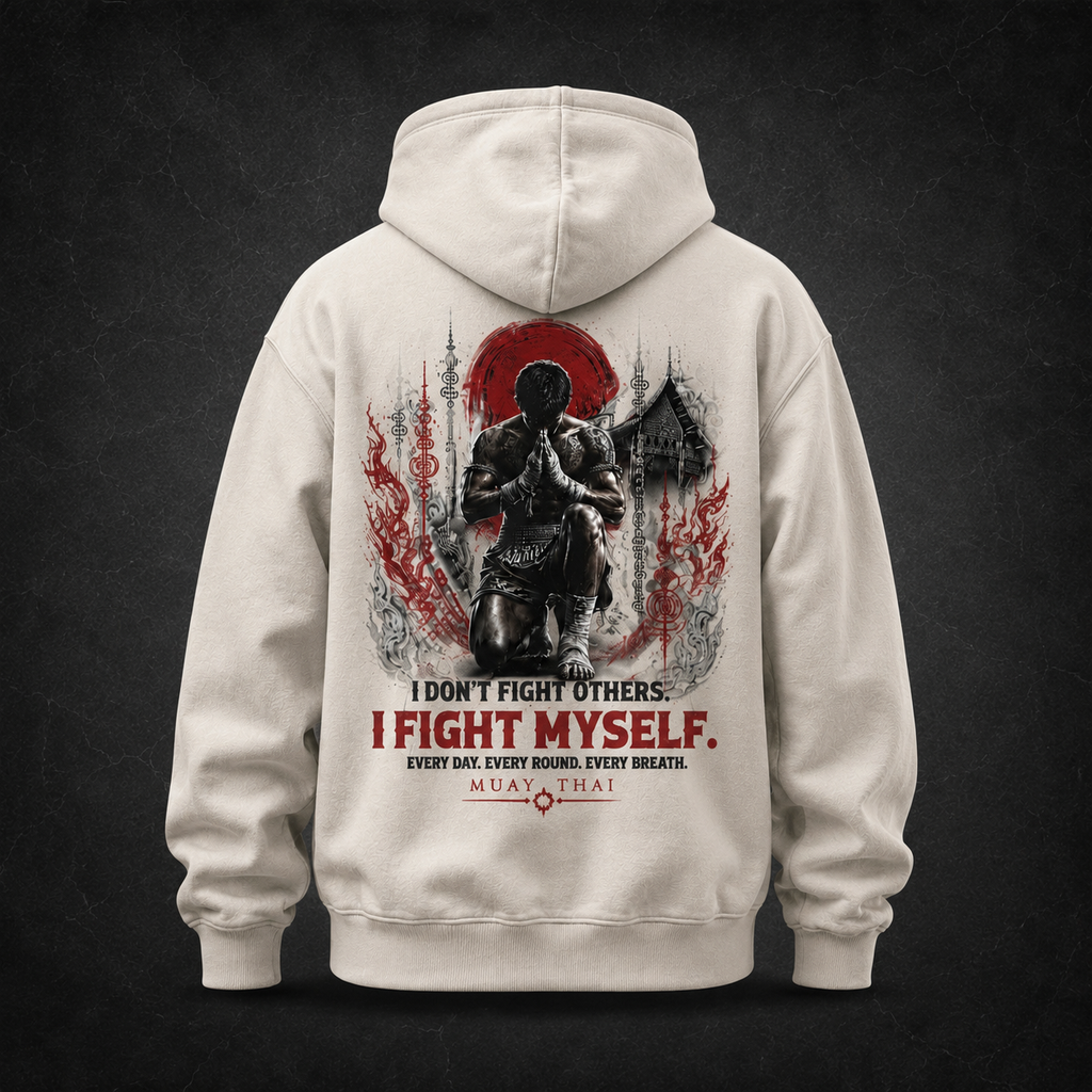 DEVZA Fight Myself Oversized Hoodie